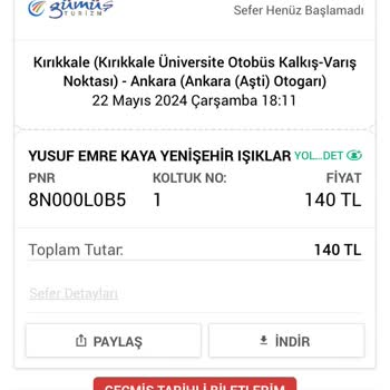 Gümüş Turizm Keyfi Koltuk Numarası Değişip İptal İsteyince Telefonu Kapatıyorlar