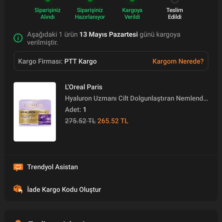 Trendyol Teslim Edilmeyen Ürün