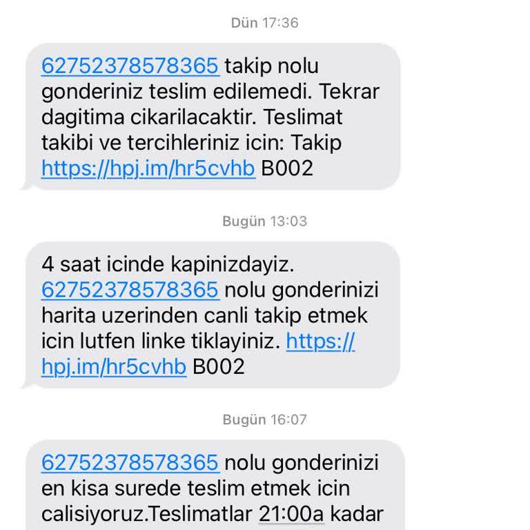 hepsiJET Hepsiburada Hepsijet Kargo Sorumsuzluğu