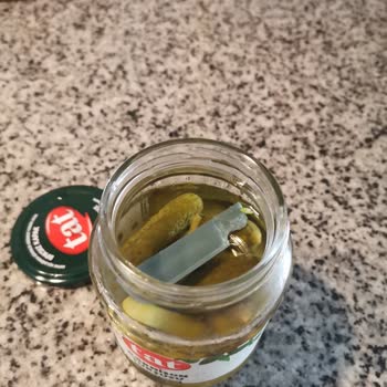 Tat Gıda Tat Marka Turşudan Çıkan Plastik Cisim