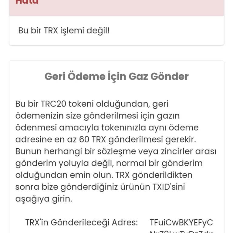 Coinpayments Paramı Geri Alamadım