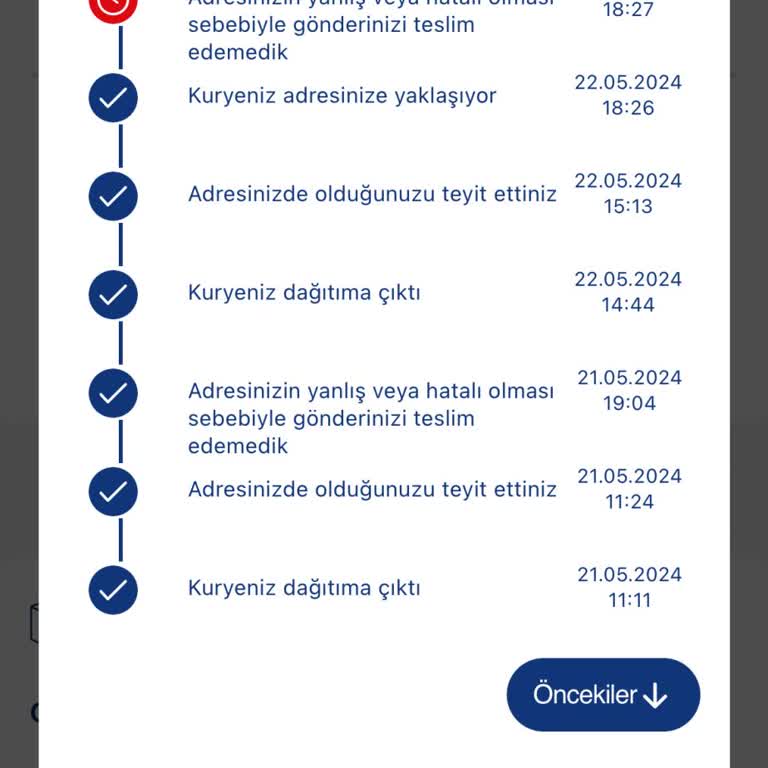 Aras Kargo Özellikle Talep Açtırdığım Kargoyu Şubeye Geri Gönderdi.