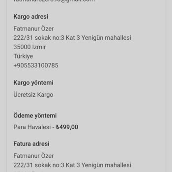 Aspanda Butik 4 Gün Oldu Kargo İle İlgili Mesaj Gelmedi