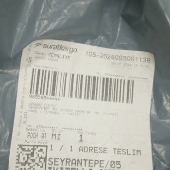 Sürat Kargo Kayıp Olan Kargo