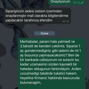 Kadehci.com Siparişim Nerede? Teslimat Ve İade Sorunu!
