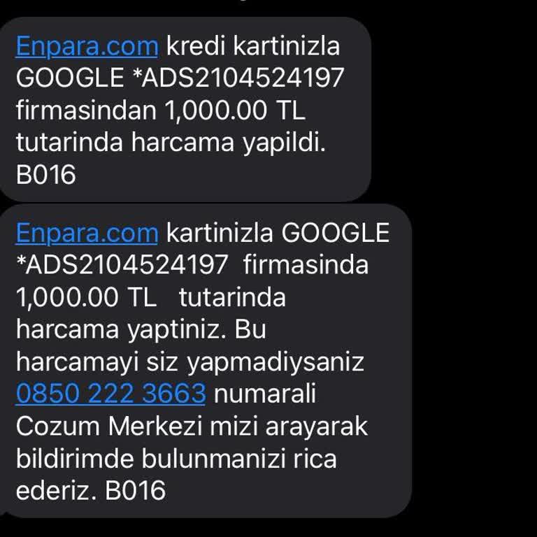 Google Kartımdan İzinsiz Çekim: Google Ads Mağduriyeti