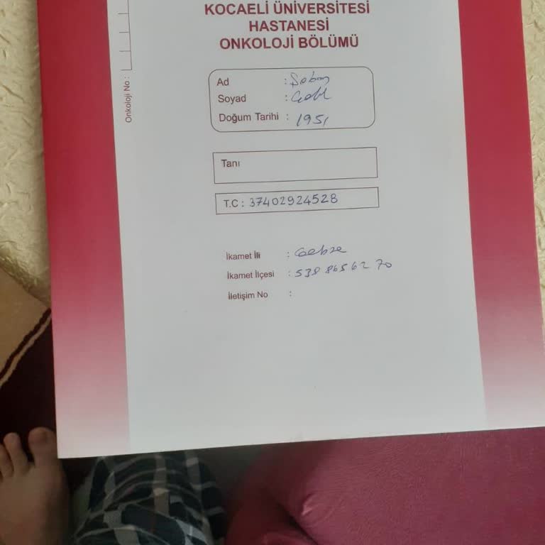 Kocaeli Üniversitesi Hastanesi Hastamıza Yardım Bekliyoruz.