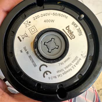 Beko Doğrayıcının Kırık Dişlisi Yerine Motorunun Değişmesi Öneriliyor