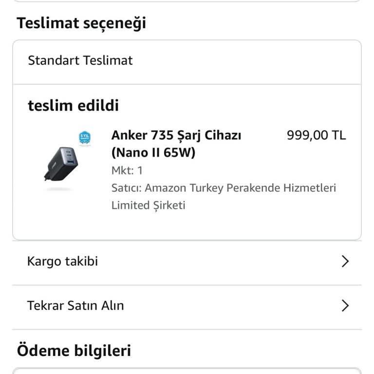 Amazon Yanlış Ürün Gönderimi