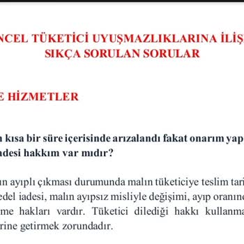 Greyder Kusurlu Ürün İçin Tüketici Hakkı Olan Para İadesini Reddediyor