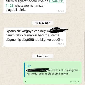 Mirach Textile Siparişler Kargoya Verilmiyor