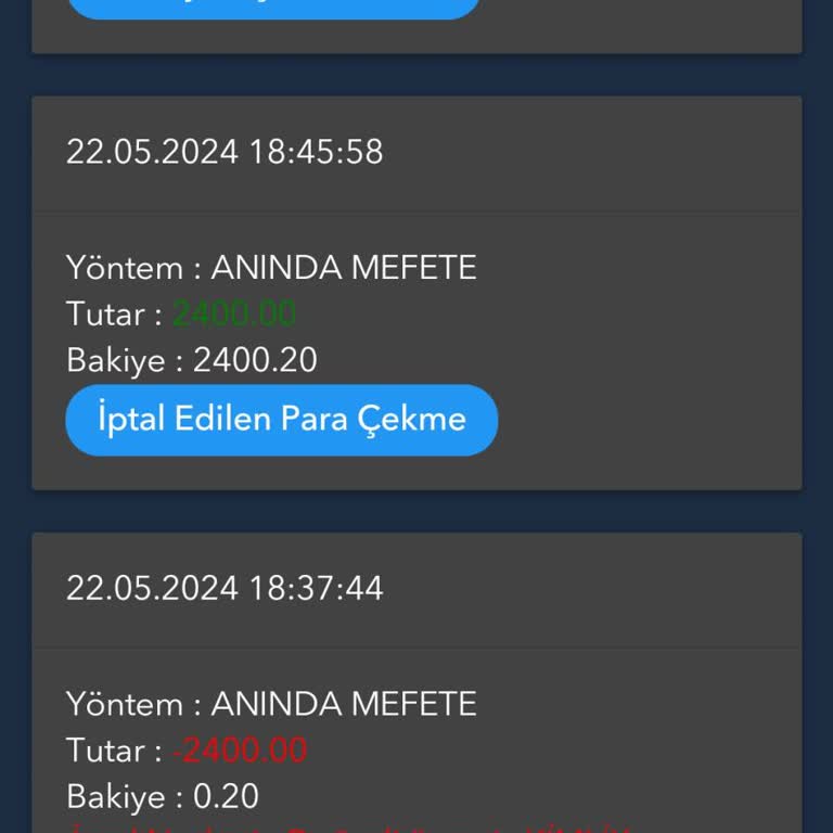Betgaranti Çekim İşlemi İptali