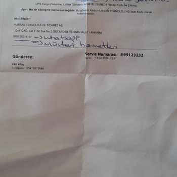 Hubsan Teknoloji Tamir İçin Verilen Drone Eksik Batarya İle Gönderildi