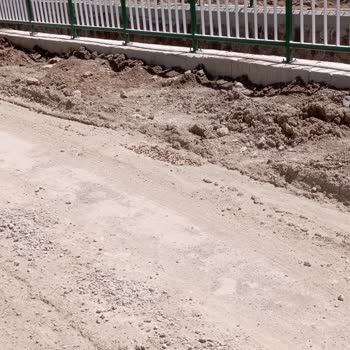 Kuzeyli İnşaat Kuzey İnsaat Tarafından Yolun Tekrar Eski Gibi Betonlanması