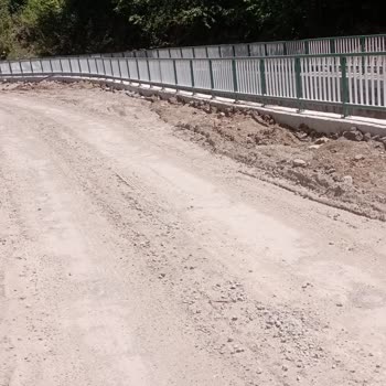 Kuzeyli İnşaat Kuzey İnsaat Tarafından Yolun Tekrar Eski Gibi Betonlanması