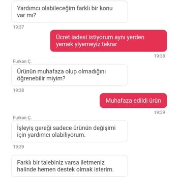 Yemeksepeti Yemekte Saç Kılı Çıktı