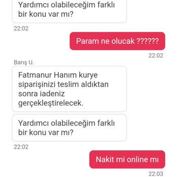 Yemeksepeti McDonald's Sipariş İadesi Yapılmadı