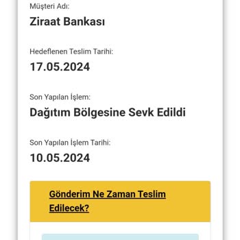 AGT Kurye Kartımı 12 Gün Oldu Hala Teslim Etmedi
