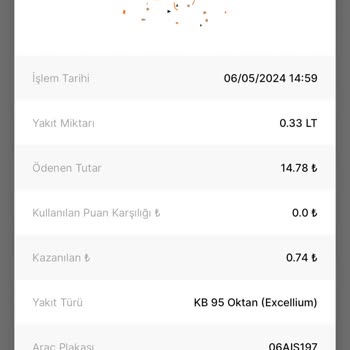 Total Energies Yansımayan Yakıt Puan