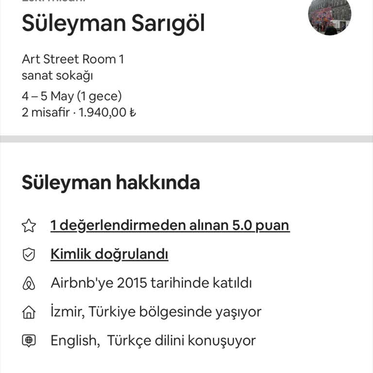 Airbnb Ve Sender Ödeme