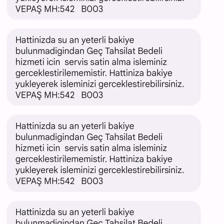 Vodafone Sıkıntıları Devam Ediyor