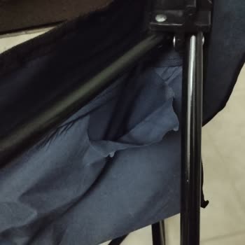 Şok Market Yırtılan Kamp Sandalyesi