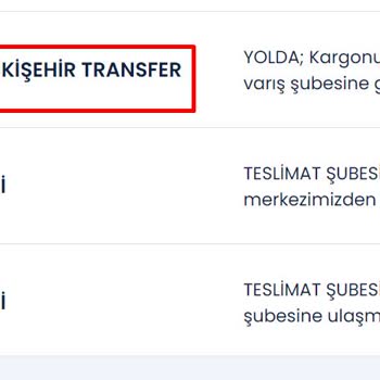 Aras Kargo Kargomu Başka Bir Şehre Ve Başka Bir Eve Gönderdi