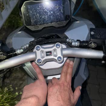 RKS Motor RKS Freccia 150 Sıfır Alınan Motorun Gidonu Sola Kayık
