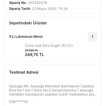 Migros Yemek Geciken Ve Yanlış Sipariş Hayal Kırıklığı