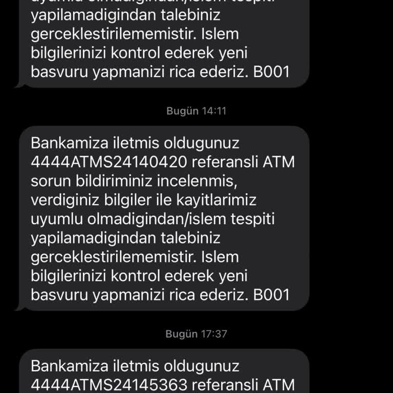 Ziraat ATM Paramı Yuttu