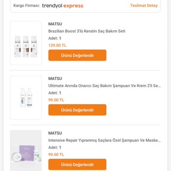 Matsu Professional Matsu Ürünlerimi Göndermiyor