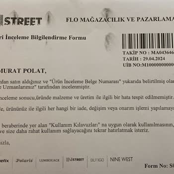 In Street Skechers Ayakkabı İçi Paramparça Oldu. In Street Pişmanlık