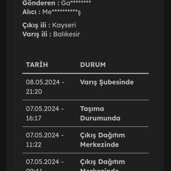 Evdemo Lojistik Ürün Teslimatı Yapmaması