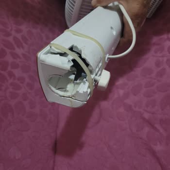 Raks Vantilatör Üretimden Kaynaklı Oluşan Kırık Gövde