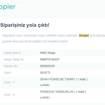 Shopier İptal Olan Ürünün İadesi
