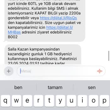 Turkcell İnternetimi Harcamadığım Halde Harcadım Gösteriyor