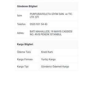 Purpura Violeta Purpura Sahteliği Ürün Göndermemesi