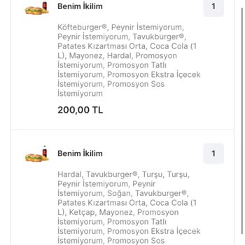 Burger King Ataşehir Ve Migros Yemek Şikayeti