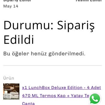 DharmaCaim Siparişim Gönderilmedi Ve İletişim Kurulamıyor