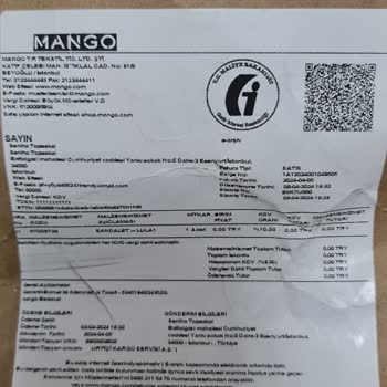 Mango Ayakkabı İade Sorunu