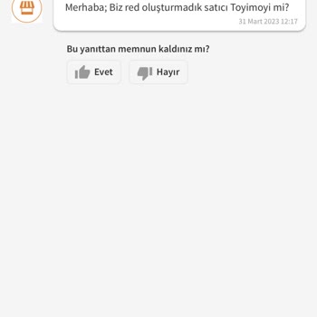Trendyol'dan Aldığım Ürünün Mağduriyetinin Giderilmemesi