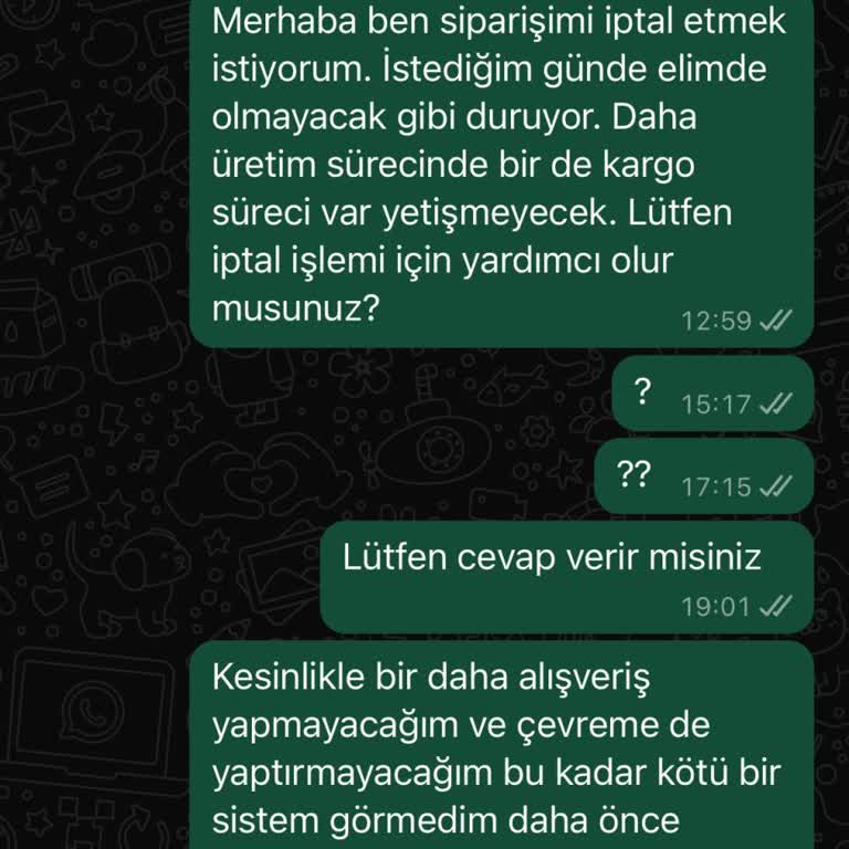 I Love Shoes Şikayet