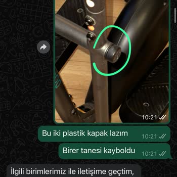 Decathlon 1 Senedir Yedek Parça Vermiyor.