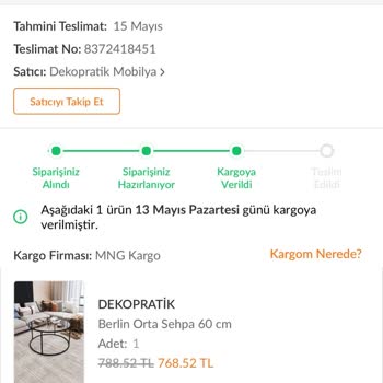 Trendyol’dan Siparişime Ürün Gelmeyecek Para İadesi İsteyin Dendi