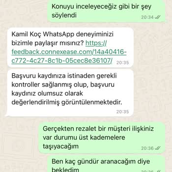 Kamil Koç Bilet İptal Etmeme