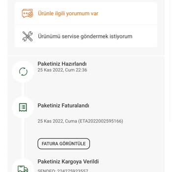 Karaca Züccaciye Yedek Parça Talebim Karşılanmıyor.