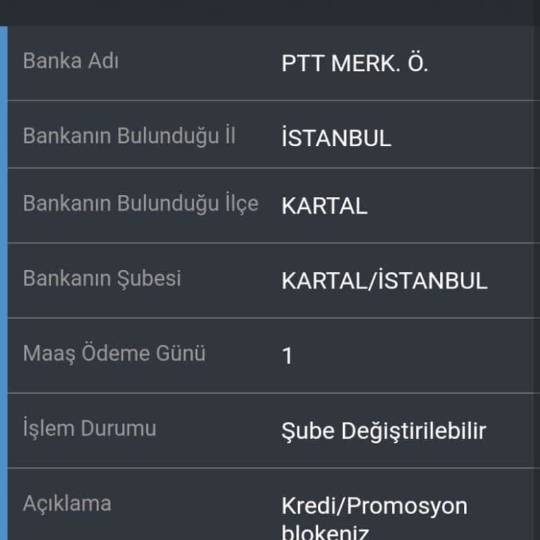 PTT Bank Emekli Maaşı Taşıma Problemi
