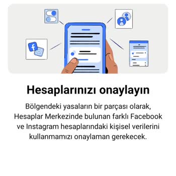 Facebook Instagram Hesabından Hesapları Onayla Uyarısı