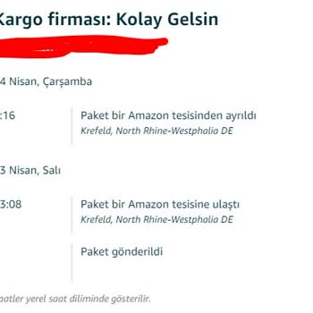 Amazon 1 Ay Önce Siparişini Verdiğim Ürün Hala Ülke Sınırları Dahilinde Değil
