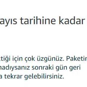 Amazon 1 Ay Önce Siparişini Verdiğim Ürün Hala Ülke Sınırları Dahilinde Değil